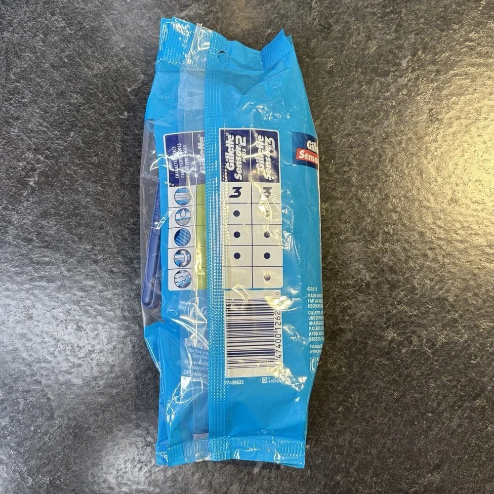 Gillette Sensor2 Pivot Lubrastrip Disposable 12 Razors